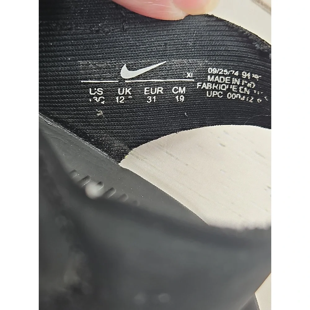 Nike Sunray Protect 2 Sandals Shoes Triple Black Boys 13C 943826-001 Adjustable